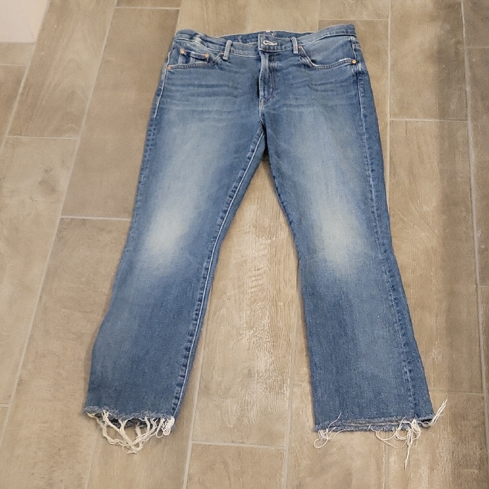 MOTHER The Insider Ankle Jeans